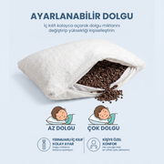Organik Karabuğday Kabuğu Dolgulu Çocuk Uyku Yastığı (2 Yaş ve Üzeri)